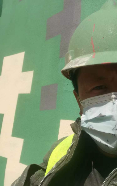 楚雄迷彩漆未完全固化；